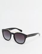 Dolce & Gabbana Round Sunglasses - Black