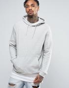 Yourturn Hoodie With Drop Shoulder - Stone