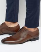 Ted Baker Pelton Hi Shine Leather Shoes - Brown