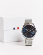 Lacoste Heritage Mesh Watch In Navy 2011054