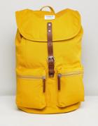 Sandqvist Roald Backpack In Yellow - Yellow