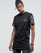 Friend Or Faux Longline T-shirt - Black