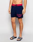 Tommy Hilfiger Color Block Swim Short Navy - Navy