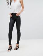 Vero Moda Coated Jeans 32inches - Black
