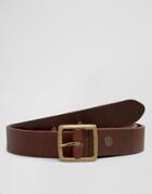 Minimum Skinny Leather Belt - Brown
