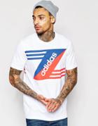 Adidas Originals T-shirt With Retro Logo Ao2354 - White
