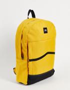 Vans Construct Skool Backpack In Yellow