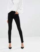 A-gold-e Sophie Crop High Rise Skinny Jeans - Black