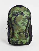 The North Face Vault Backpack In Camo-green