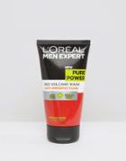 L'oreal Paris Men Expert Pure Power Volcano Purifiying Face Wash 150ml - Multi