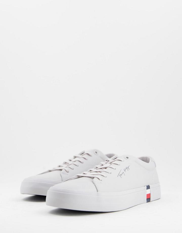 Tommy Hilfiger Corporate Modern Sneakers In White