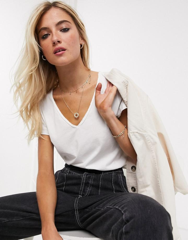 Allsaints Emelyn Tonic Tee In White