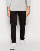 Wrangler Chinos Slim Fit Washed Brushed Back Twill - Navy Gray
