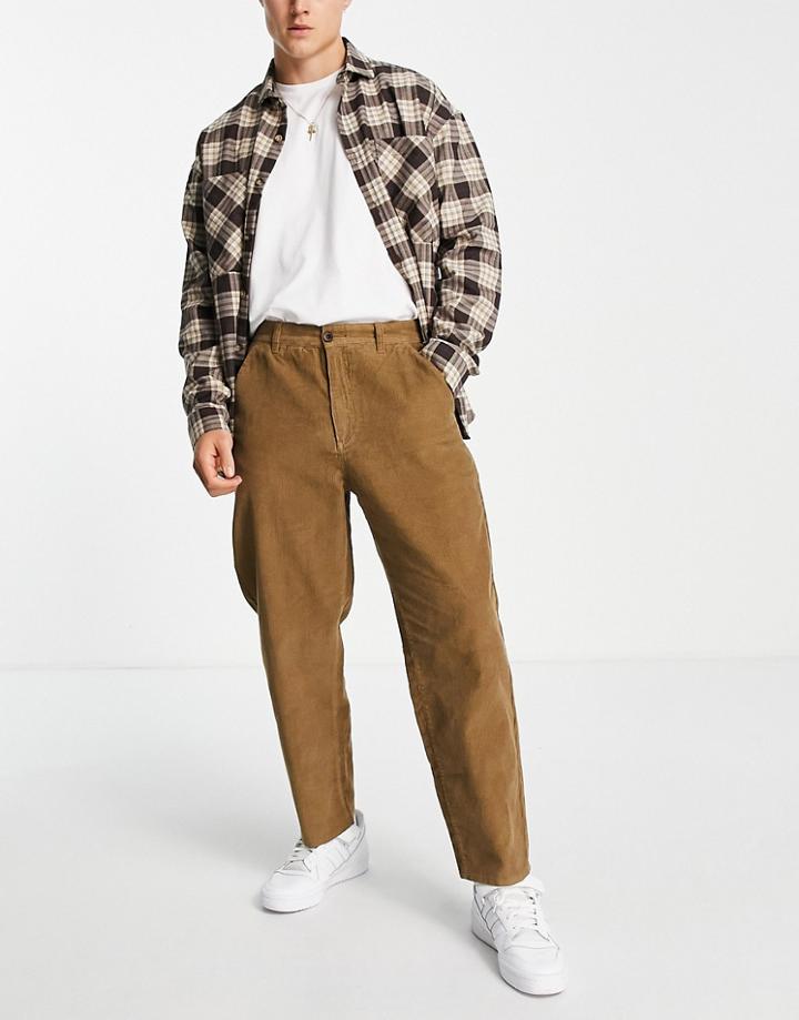 Farah Hawtin Cord Pants In Stone-neutral
