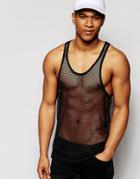 Asos Loungewear String Tank - Black