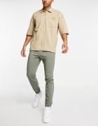 New Look Sweatpants In Khaki - Part Of A Set-green