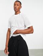 Calvin Klein Jeans Pride Capsule Logo Mesh T-shirt In White