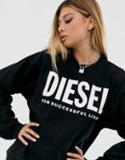 Diesel Logo Sweatshirt - Black