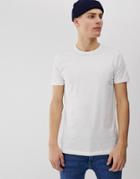French Connection Essentials T-shirt In White