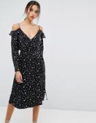 Essentiel Antwerp Oba Long Sleeved Dress - Black