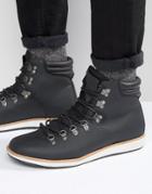 Call It Spring Valsalega Laceup Boots - Black