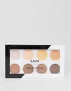 Nyx Professional Makeup Highlight & Contour Cream Pro Palette - Multi