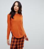 Vero Moda Tall Chunky Knitted Sweater - Orange
