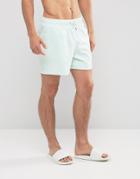 Abercrombie & Fitch Swim Shorts 5 Solid In Blue - Blue