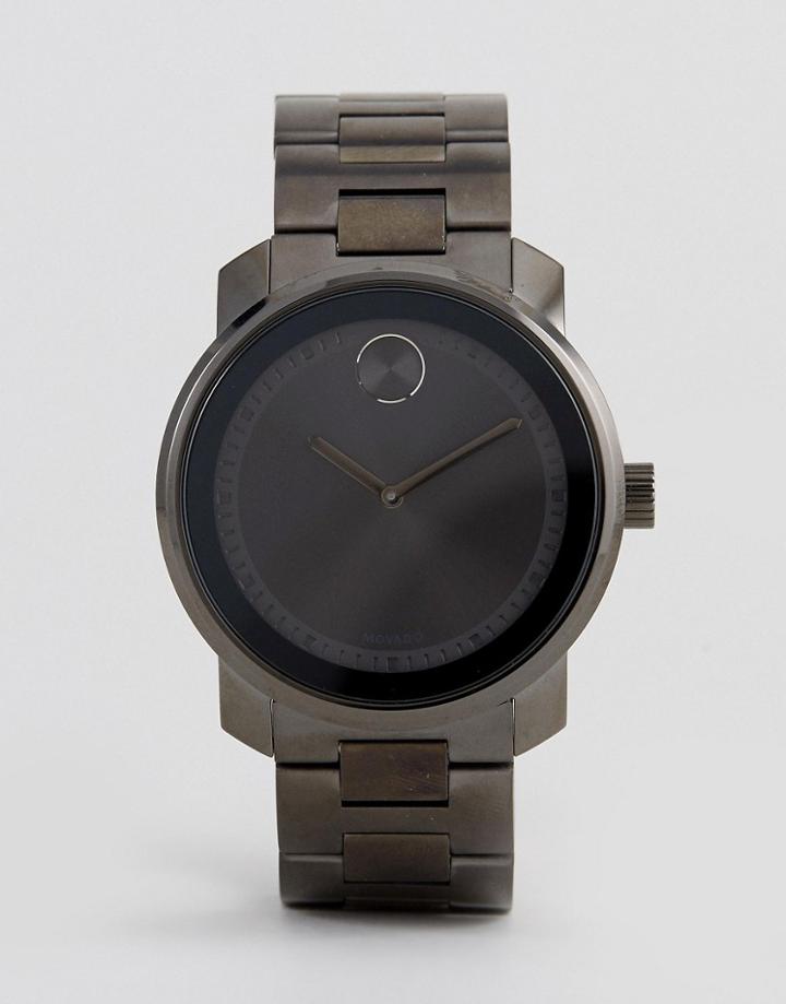 Movado Bold 3600259 Bracelet Watch In Gray - Gray