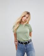 Asos Design Ultimate Crew Neck T-shirt - Green