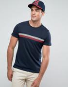 Tommy Hilfiger Lars T-shirt Icon Stripe Embroidery In Navy - Navy