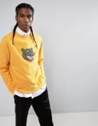 Maharishi Embroidered Tiger Head Crew Neck Sweatshirt - Green