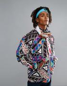 Oosc Geo-tribal All Over Print Ski Jacket - Black
