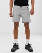 Pull & Bear Jogger Shorts In Gray - Gray