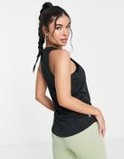 Asos 4505 Icon Clean Running Tank Top-black
