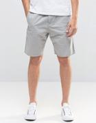 Bench Slim Fit Twill Shorts - Gray