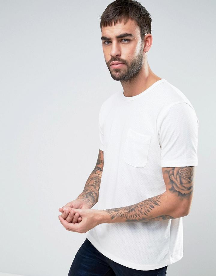 Ymc Perforated Pocket T-shirt - White