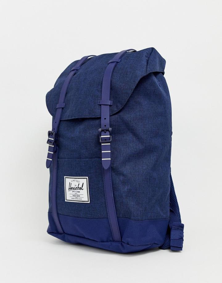 Herschel Supply Co Retreat 19.5l Backpack In Crosshatch Navy - Navy