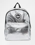 Hype Metallic Backpack - Silver