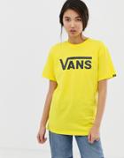 Vans Bright Yellow Classic Logo T-shirt