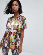 Adidas Originals X Farm Passaredo T-shirt - Multi