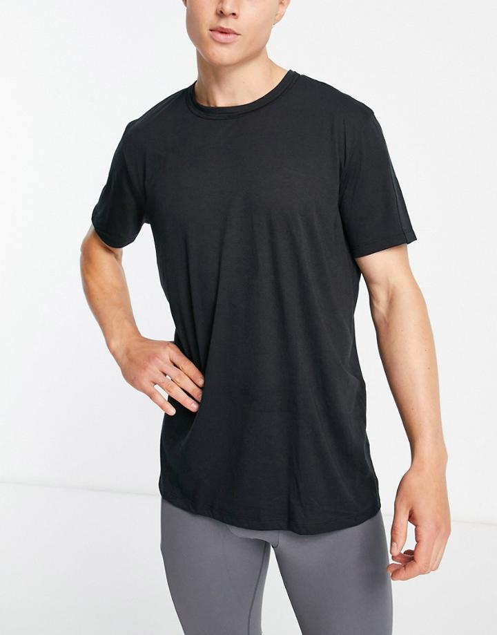 Nike Yoga Dri-fit Core T-shirt In Black