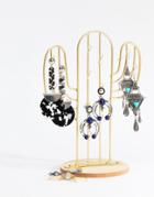 Stradivarius Cactus Jewelry Stand - Yellow