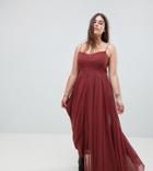 Religion Plus Olsen Maxi Cami Dress - Red