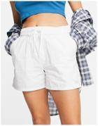 Vans How To Duffy Shorts In White-blues