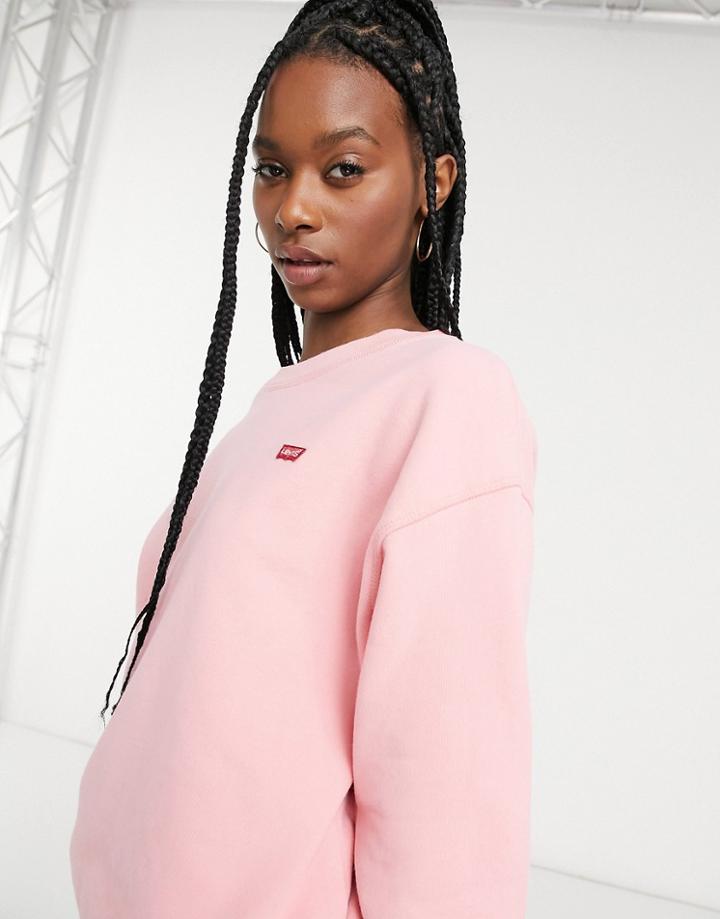 Levi's Crew Neck Sweatshirt In Pink - Part Of A Set