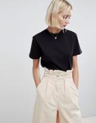 Asos White 100% Organic Basic T-shirt - Gray