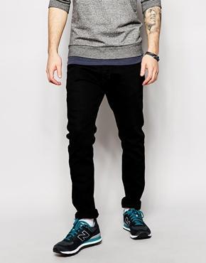 Diesel Jeans Tepphar 886z Skinny Fit Black - Black