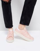 Adidas Pale Pink Stan Smith Bold Sole Sneaker - Pink