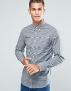 Tommy Hilfiger Shirt With Gingham Check In Ny Regular Fit Navy - Navy